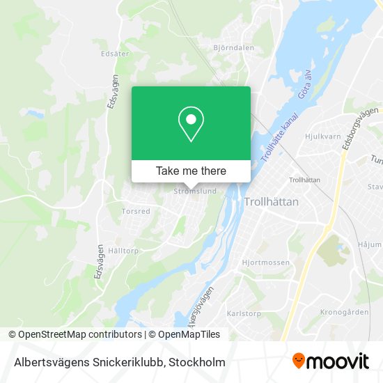 Albertsvägens Snickeriklubb map