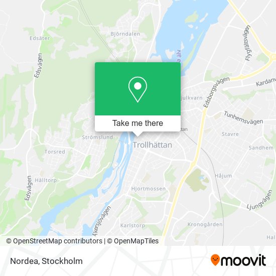 Nordea map