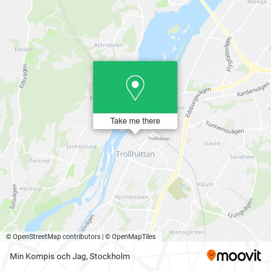 Min Kompis och Jag map