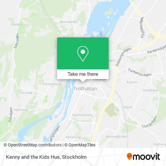 Kenny and the Kids Hus map