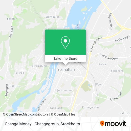 Change Money - Changegroup map