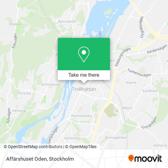 Affärshuset Oden map