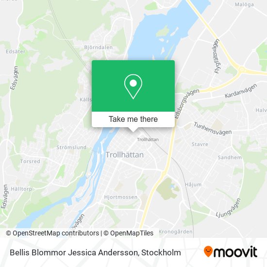 Bellis Blommor Jessica Andersson map