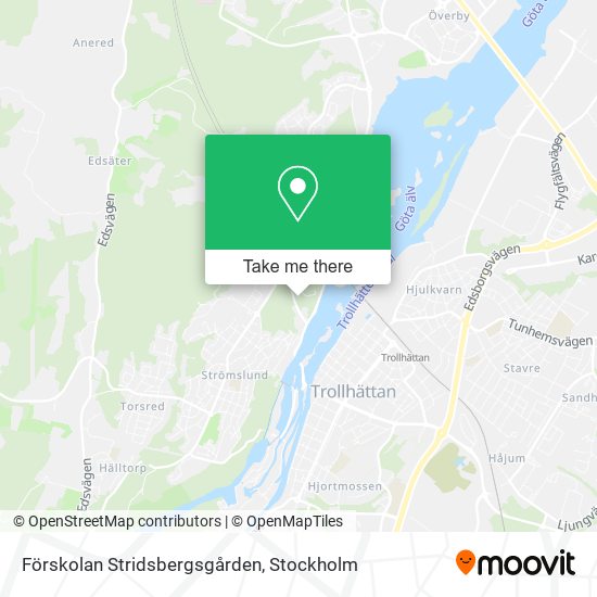 Förskolan Stridsbergsgården map