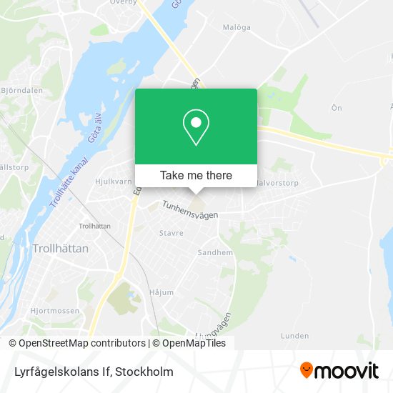 Lyrfågelskolans If map