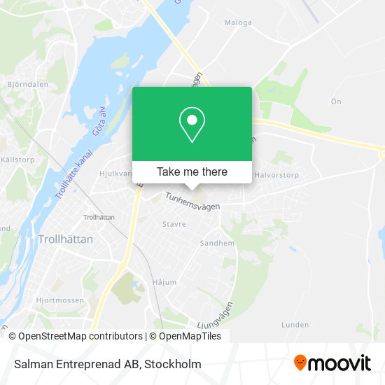 Salman Entreprenad AB map