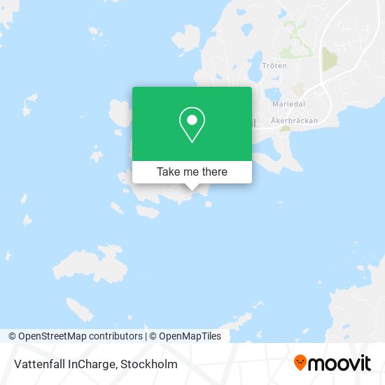 Vattenfall InCharge map