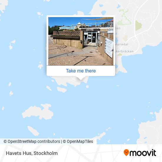 Havets Hus map