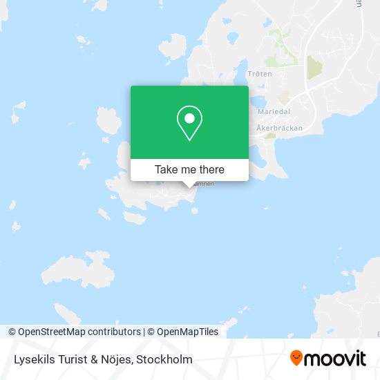 Lysekils Turist & Nöjes map