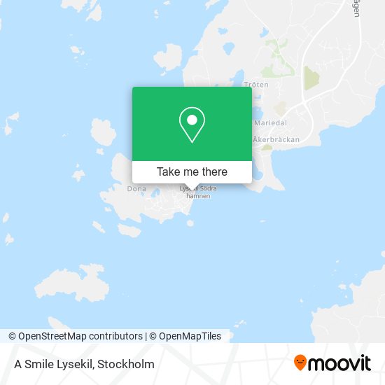 A Smile Lysekil map