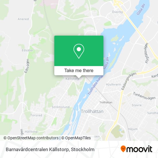 Barnavårdcentralen Källstorp map