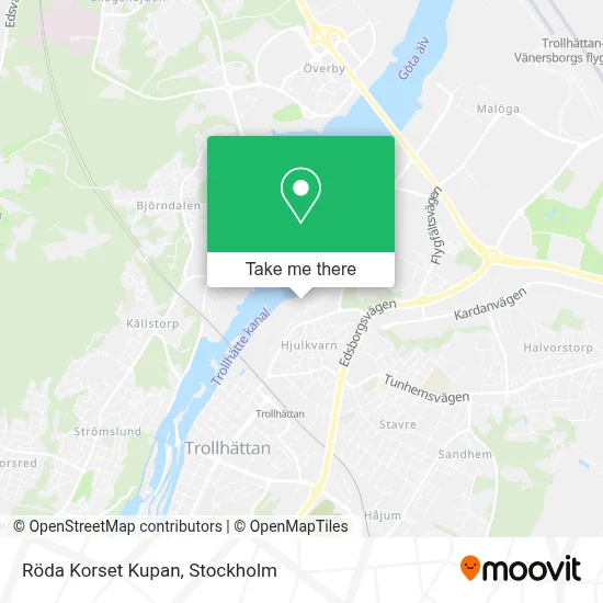 Röda Korset Kupan map