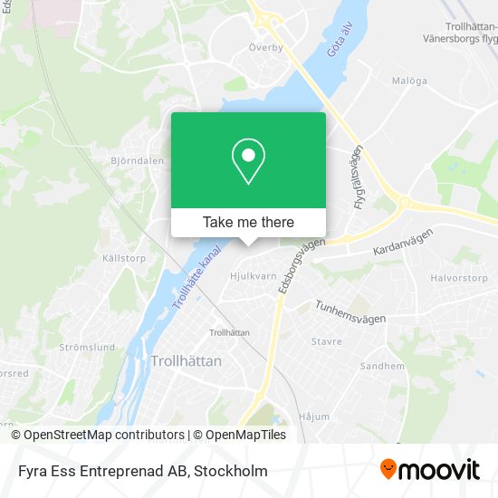 Fyra Ess Entreprenad AB map
