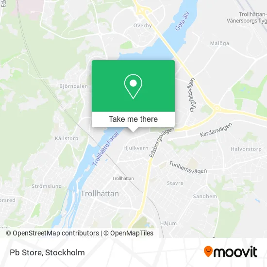 Pb Store map