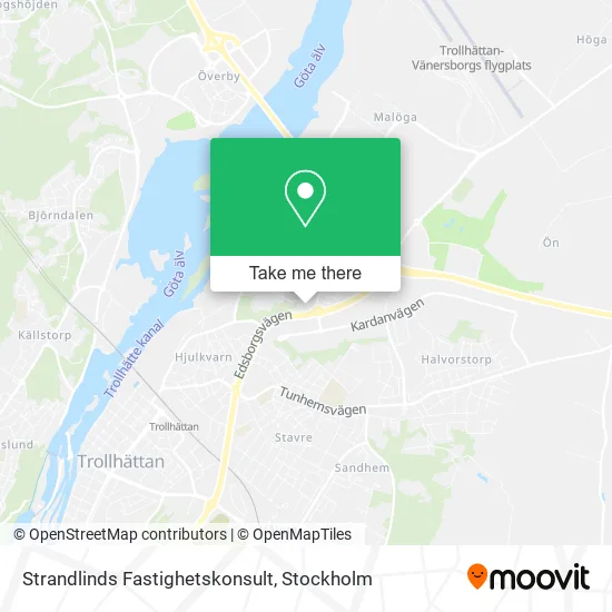 Strandlinds Fastighetskonsult map