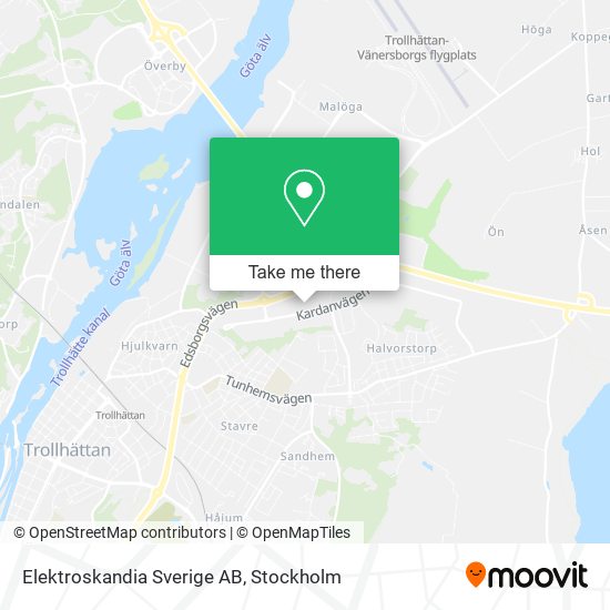 Elektroskandia Sverige AB map