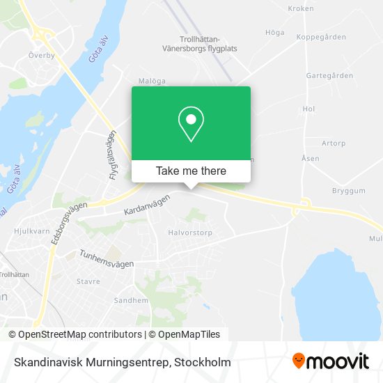 Skandinavisk Murningsentrep map