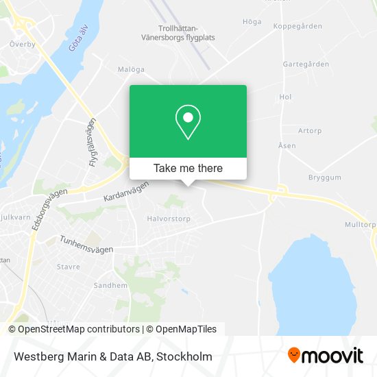 Westberg Marin & Data AB map