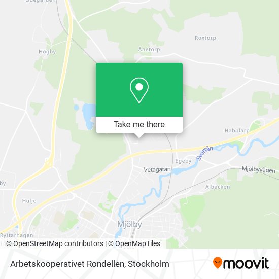 Arbetskooperativet Rondellen map