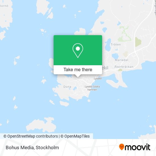 Bohus Media map