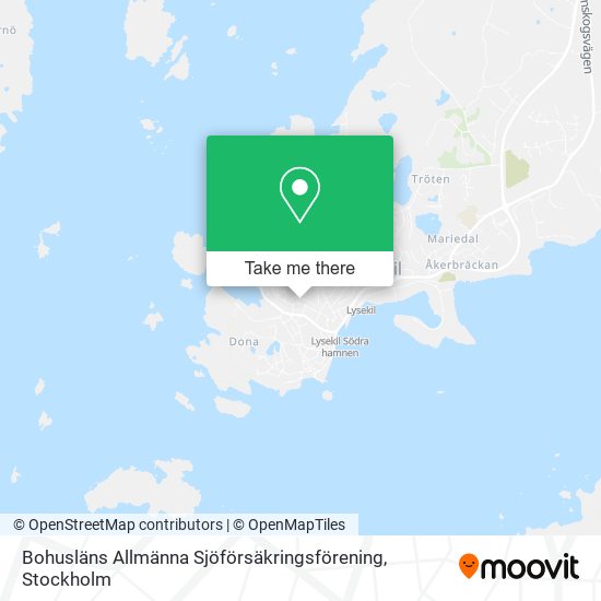Bohusläns Allmänna Sjöförsäkringsförening map