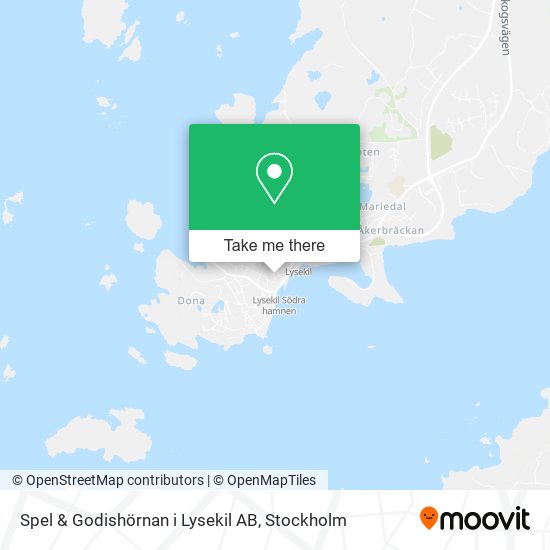 Spel & Godishörnan i Lysekil AB map