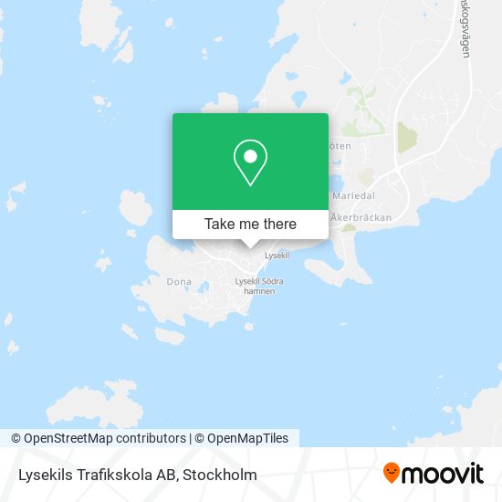 Lysekils Trafikskola AB map