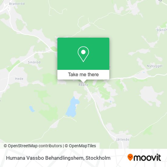 Humana Vassbo Behandlingshem map