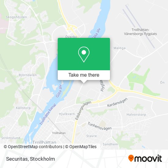 Securitas map