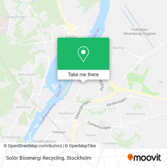 Solör Bioenergi Recycling map