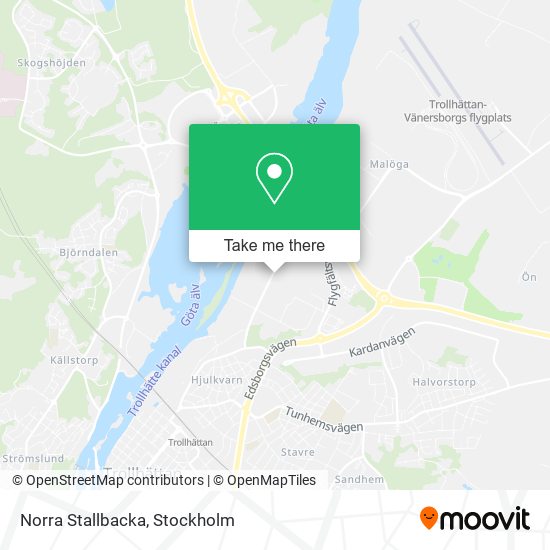 Norra Stallbacka map