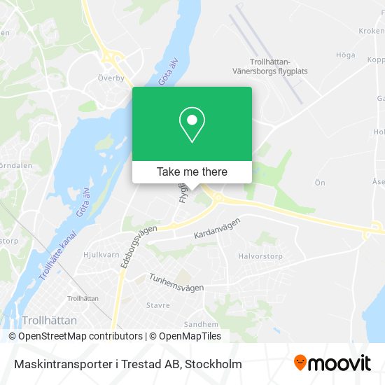 Maskintransporter i Trestad AB map