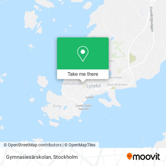 Gymnasiesärskolan map