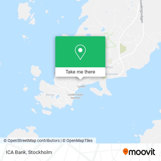 ICA Bank map