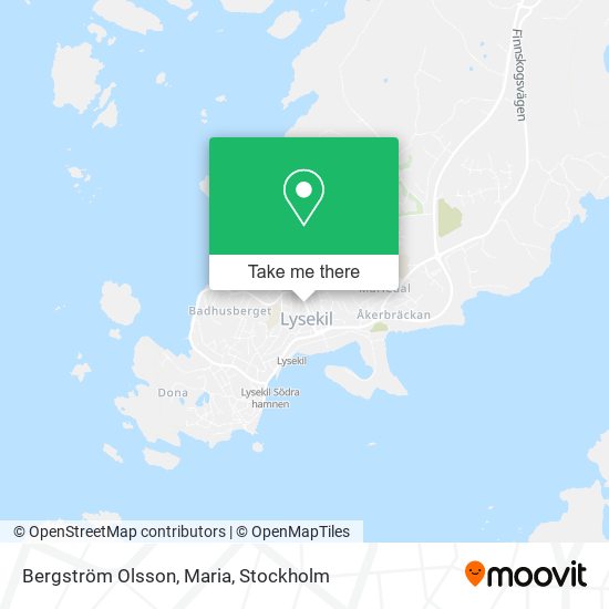 Bergström Olsson, Maria map