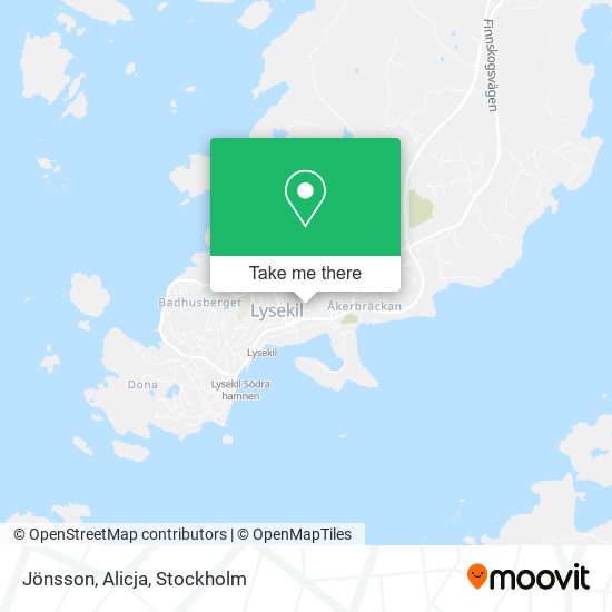 Jönsson, Alicja map