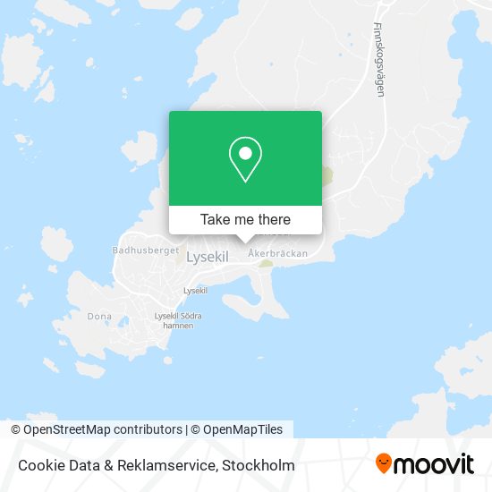 Cookie Data & Reklamservice map