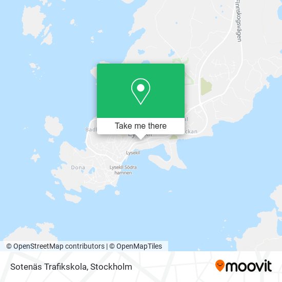 Sotenäs Trafikskola map