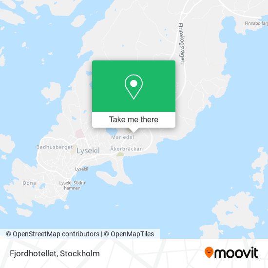 Fjordhotellet map