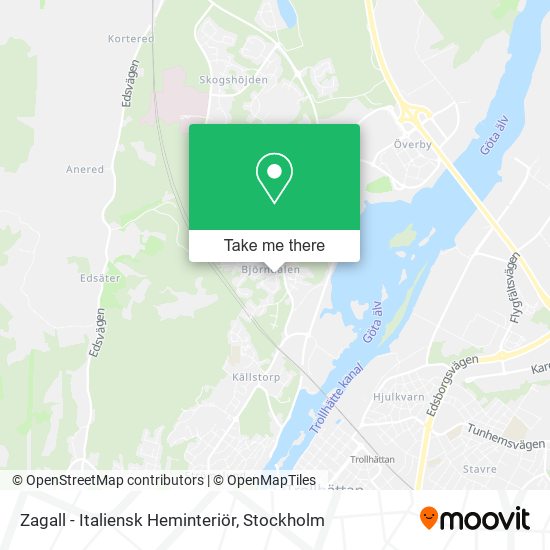 Zagall - Italiensk Heminteriör map