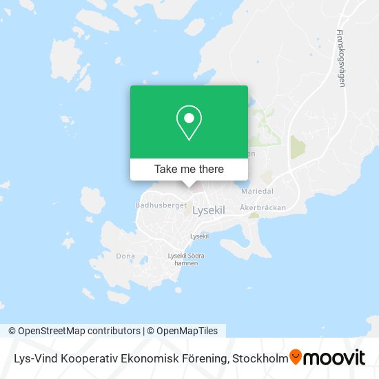 Lys-Vind Kooperativ Ekonomisk Förening map
