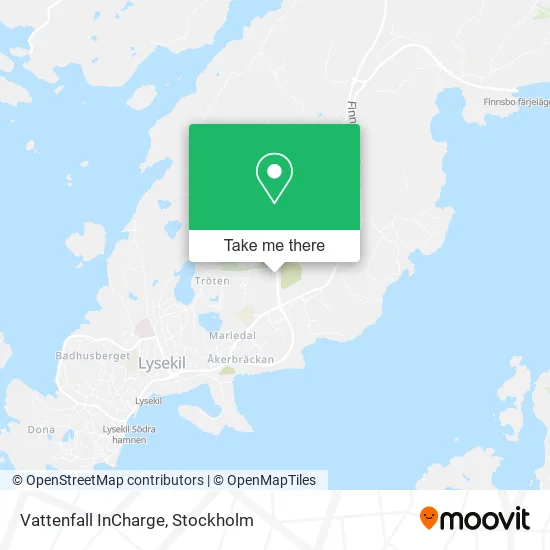 Vattenfall InCharge map