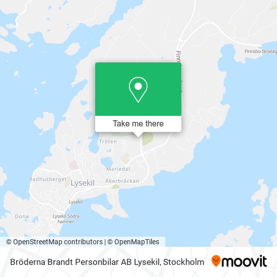 Bröderna Brandt Personbilar AB Lysekil map