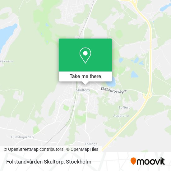 Folktandvården Skultorp map