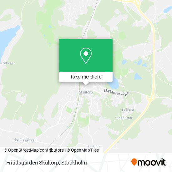 Fritidsgården Skultorp map