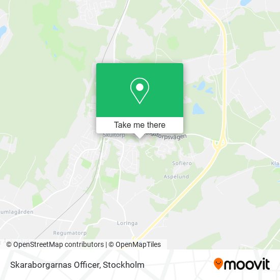 Skaraborgarnas Officer map
