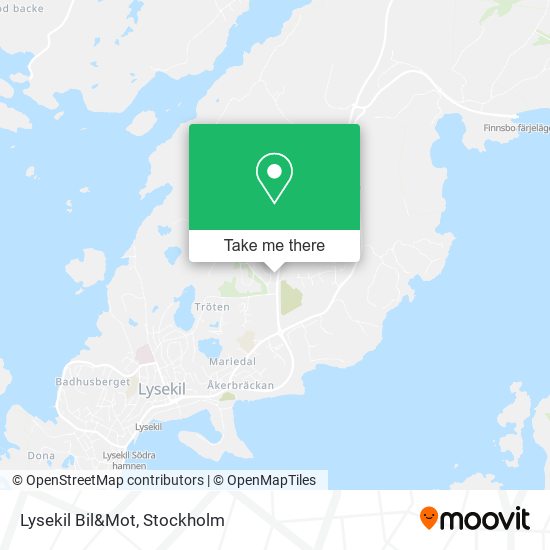 Lysekil Bil&Mot map