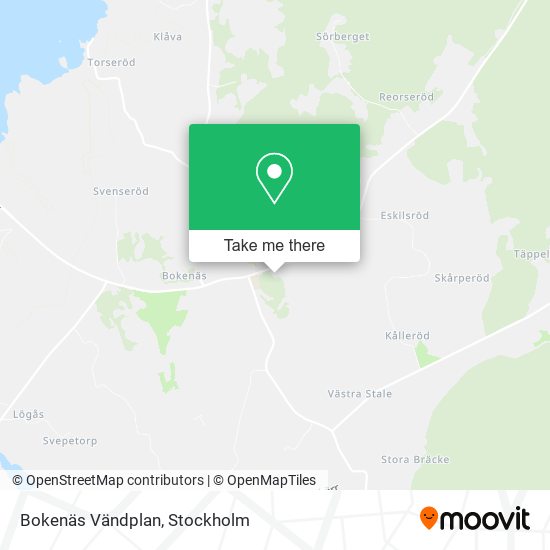 Bokenäs Vändplan map