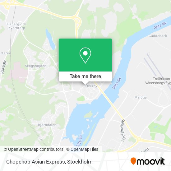 Chopchop Asian Express map