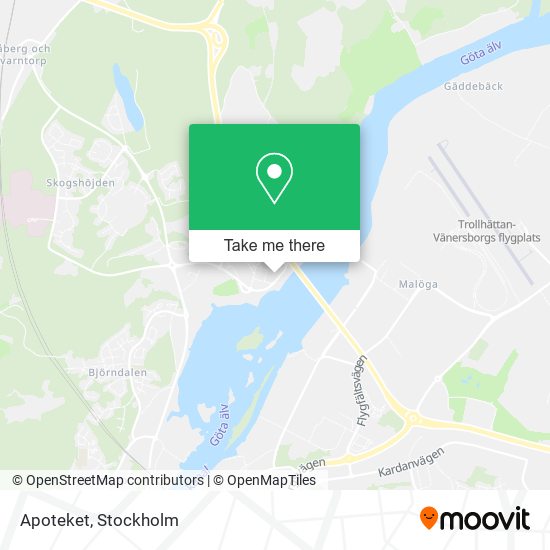 Apoteket map